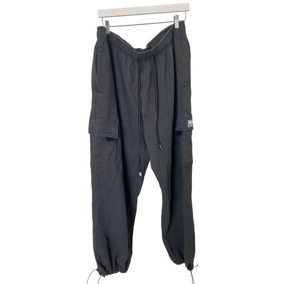 Pro Club Charcoal Gray  Heavyweight Cargo Sweatpants - Picture 1 of 3